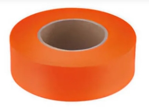 TAPE FLAGGING ORNG 1IN X 20FT