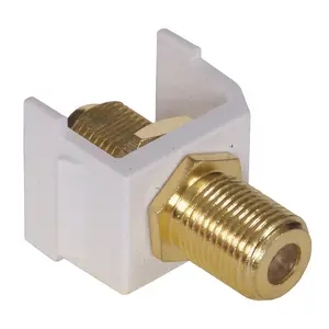 CONNECTOR Snap Fit Gold F White