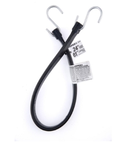 Strap Binding Black Rubber 24I