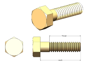 3/8-16X6LN