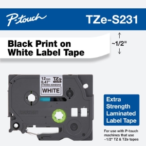 1 2 In Black on White Extra S