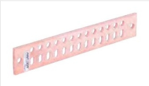 1/4 x 2 x 12 univ ground bar