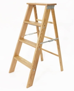 LADDER 3 Step Wood