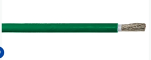 POWER WIRE 10AWG L2 GREEN Without BRAID RG FLEX