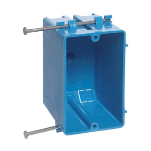 BOX OUTLET PREWIRE W/CAPTIVE