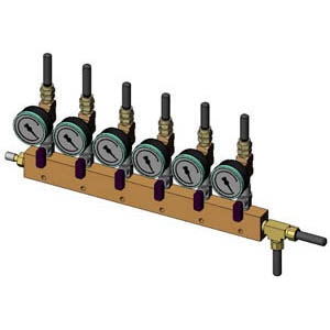MANIFOLD 6-PORT 0-15