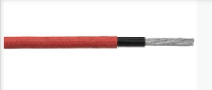 POWER WIRE 2/0AWG L4 RED Without BRAID RG FLEX