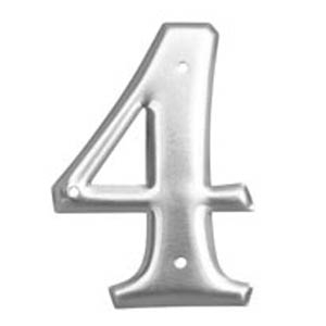 POLE TAG NUMBER 4 1-