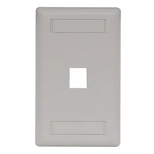 WALL PLATE FLUSH 1GA