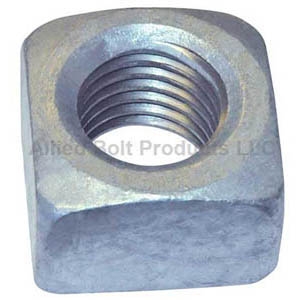 5/8In-11 Heavy Square Nut HDG
