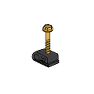 CLIP Cable Attachment w/Screw For 0.117 to 0.145inch Cable