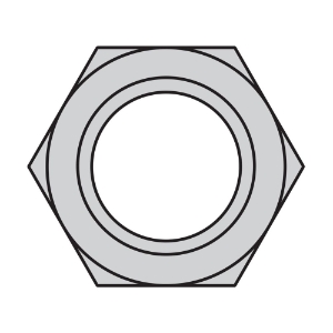 HEX NUT 1/4IN SILICO