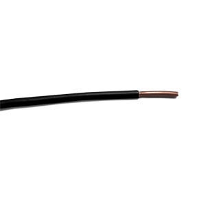 Wire Ground Sol #10 Black K500
