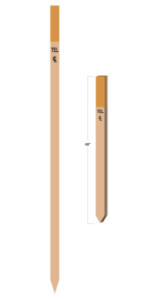 STAKE WOODEN 2X48 50/BX