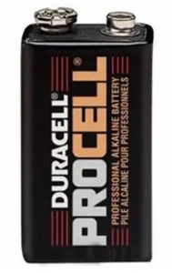 BATTERY 9V DURACELL