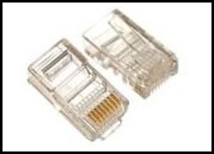 PLUG MODULAR C RJ45-8 50/PACK