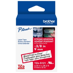 P-TOUCH TAPE X-ADHESIVE 3 8ln
