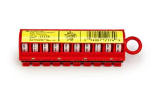 TAPE DISPENSER Wire Marker With 10 Rolls Marked Tape
