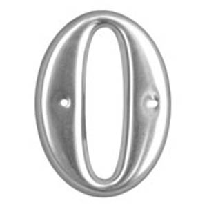 NUMBER POLE 0 1-1/2 INCH ROMAN