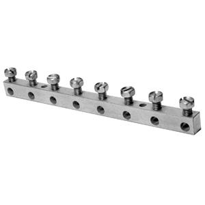 Block Ground 8 Pos 1/4 X 20 Hx
