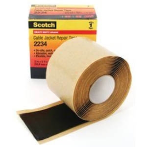 TAPE Cable Jacket Repair 2-In X 6-Ft Black