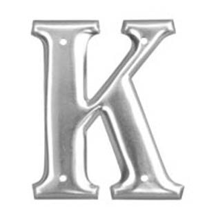 LETTER POLE ALUM K 1