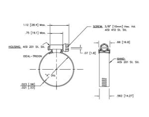 CLAMP SEALING B 1 1/16IN